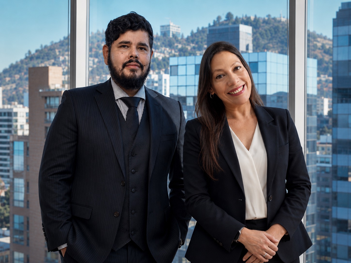 Carolina Andrea Guajardo Chavez y Carlos Patricio Maldonado Garrido, socios fundadores de C&C Abogados